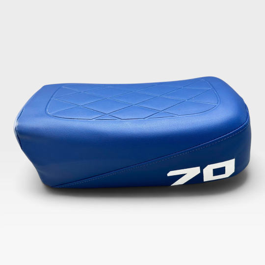 1978 - 1985 Honda ATC70 ATC 70 Saddle Seat Pan Blue Complete Motorcycle.
