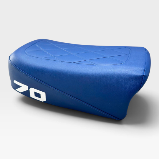 1978 - 1985 Honda ATC70 ATC 70 Saddle Seat Pan Blue Complete Motorcycle.