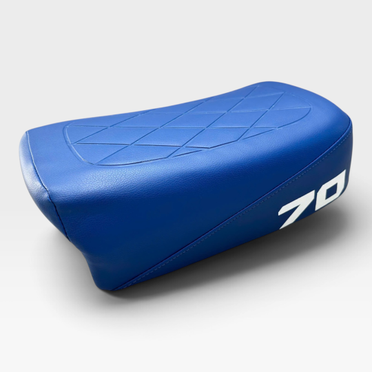1978 - 1985 Honda ATC70 ATC 70 Saddle Seat Pan Blue Complete Motorcycle.