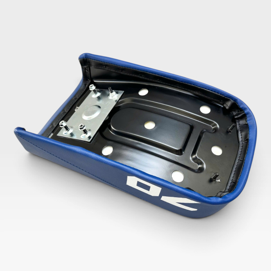 1978 - 1985 Honda ATC70 ATC 70 Saddle Seat Pan Blue Complete Motorcycle.