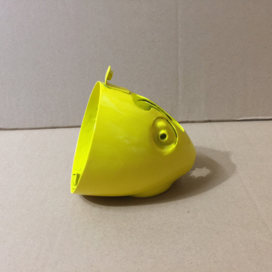 Honda Monkey Mini Trail Z50 Z 50 Z50A Steel Head Light Bowl Yellow New.