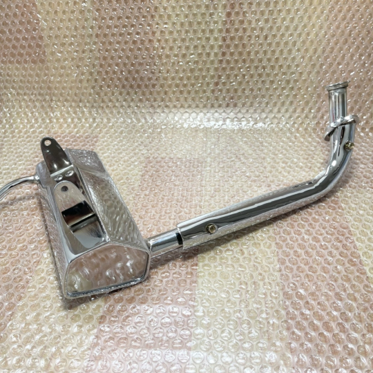 Honda Z50 Z50A Z50M Low Chrome Exhaust Muffler Pipe, Joint Collar & Gaskets.New Chrome