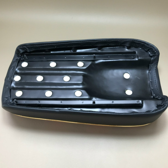 1967 Honda Monkey Z50 Z50M Seat Cover. Gold Tartan Cover Repro To NOS Motorcycle High Quality.