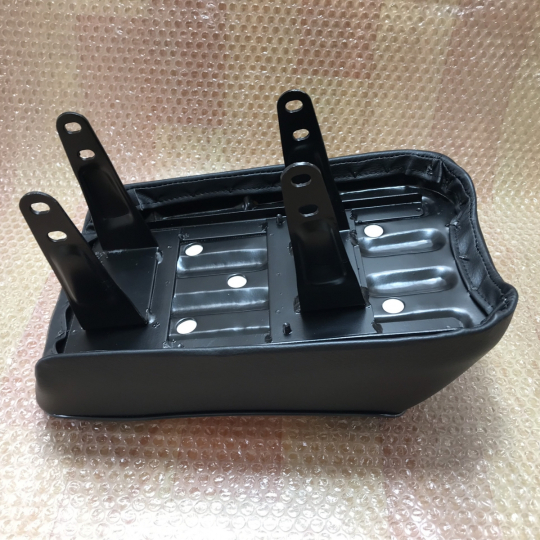 1968-1971 Honda Mini Trail Z50 Z50Z Z50A K0 K1 K2 New Seat Yellow Tartan (kiiro). Metal Pan.
