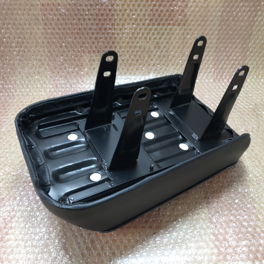 1968-1971 Honda Mini Trail Z50 Z50Z Z50A K0 K1 K2 New Seat Yellow Tartan (kiiro). Metal Pan.