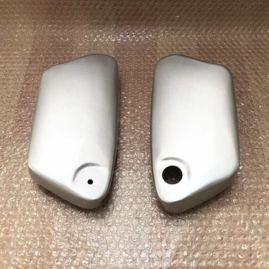 Honda 305 Scrambler CL72 CL77 Silver Left & Right Side Cover Air Cleaner Case