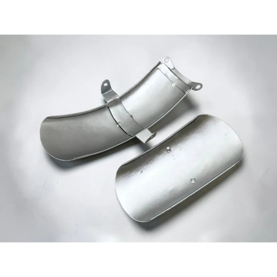 Honda Mini Z50 Z50A K0 1968 Silver Front Rear Fender Monkey Mudguards