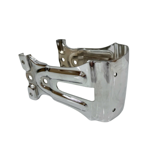 Suzuki T500 Front Fender Mount Bracket Mudguard Holder Titan Chrome
