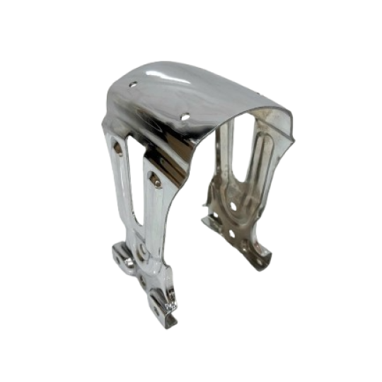 Suzuki T500 Front Fender Mount Bracket Mudguard Holder Titan Chrome